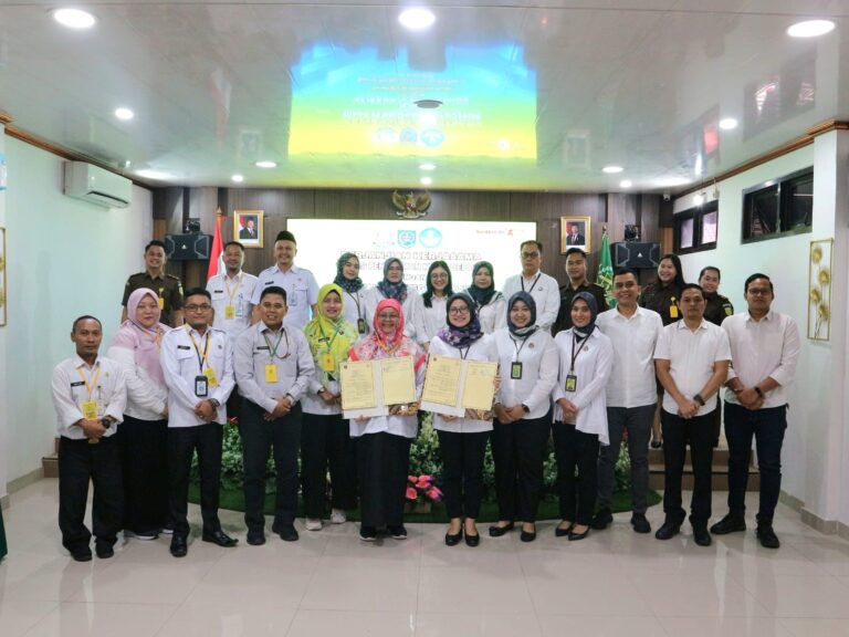 Kejari Depok dan Dinas Pendidikan Teken MoU Penanganan Hukum Perdata dan Tata Usaha Negara
