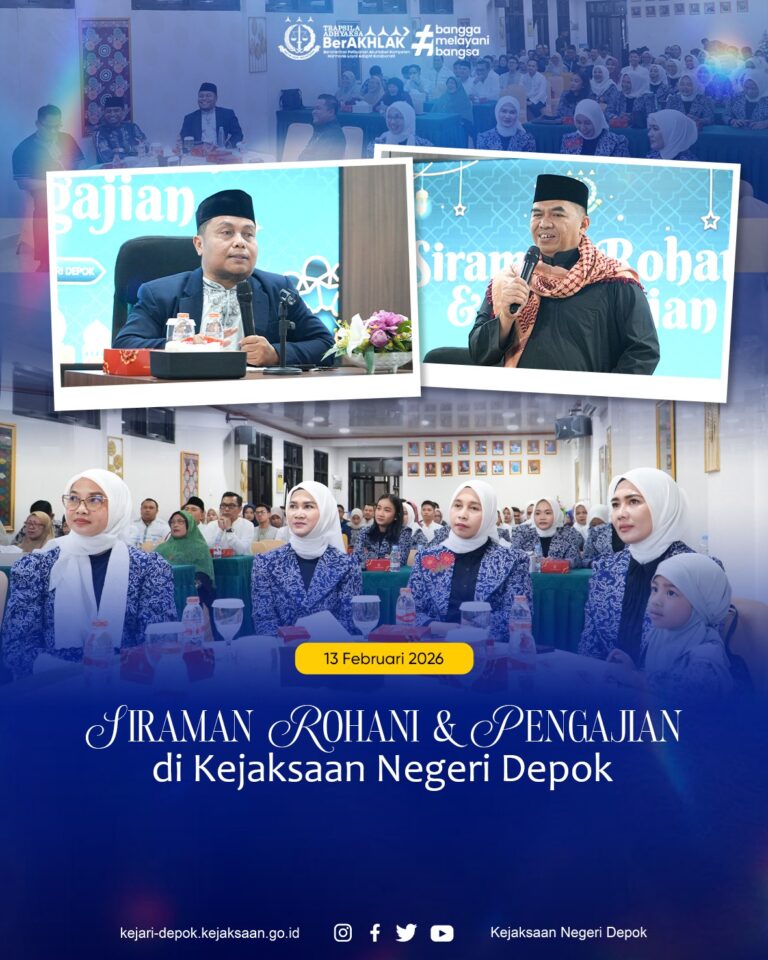 Siraman Rohani & Pengajian Kejaksaan Negeri Depok